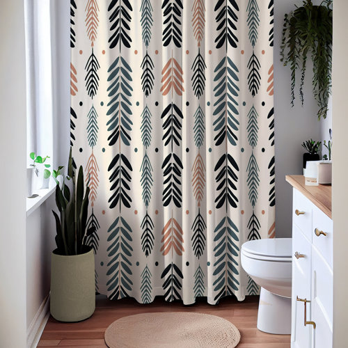 Wayfair East Urban Home Shower Curtains & Shower Liners You'll Love